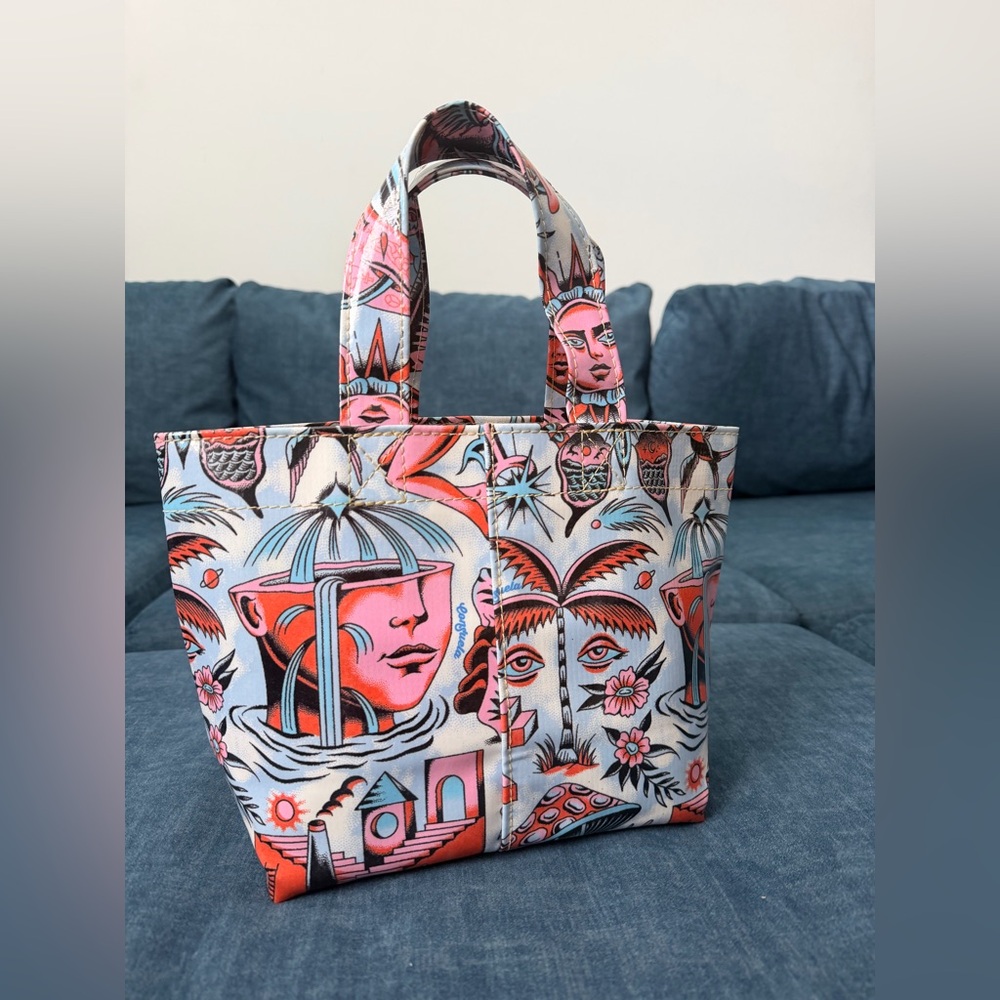 CONSUELA Vico Dreamy Grab 'N' Go Mini Tote. NWOT. RETIRED DESIGN. Tattoo Flash - Picture 12 of 12